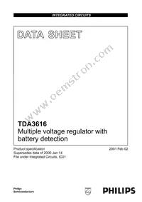 TDA3616T/N1,118 Cover