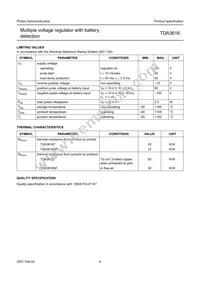 TDA3616T/N1 Datasheet Page 6