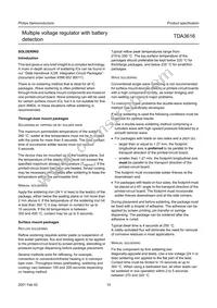 TDA3616T/N1 Datasheet Page 15
