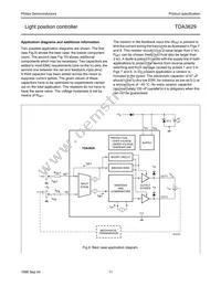 TDA3629/YWU Datasheet Page 11