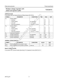 TDA3681ATH/N1C Datasheet Page 9
