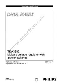 TDA3682ST/N1C Datasheet Cover