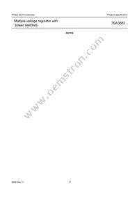 TDA3682ST/N1C Datasheet Page 17