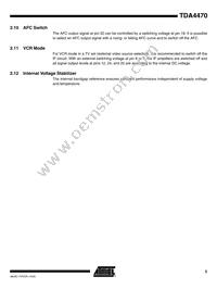 TDA4470-MFSY Datasheet Page 5