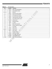 TDA4470-MFSY Datasheet Page 7