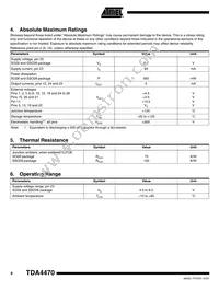 TDA4470-MFSY Datasheet Page 8