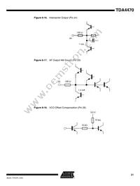 TDA4470-MFSY Datasheet Page 21