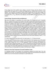 TDA46052HKLA1 Datasheet Page 10