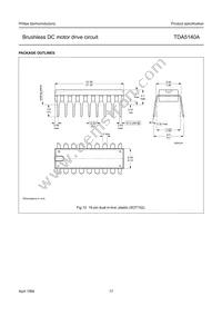 TDA5140AT/C1 Datasheet Page 17