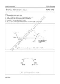 TDA5145TS/C1 Datasheet Page 8