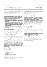 TDA5145TS/C1 Datasheet Page 10