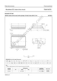 TDA5145TS/C1 Datasheet Page 15