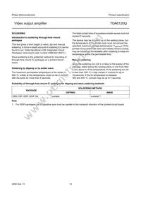 TDA6120Q/N2 Datasheet Page 14