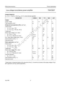 TDA7050T/N3 Datasheet Page 4