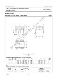 TDA7052AT/N2 Datasheet Page 9