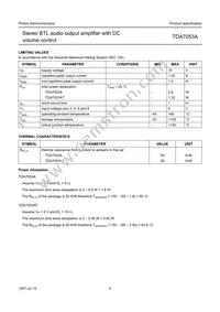 TDA7053AT/N2 Datasheet Page 5