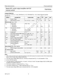 TDA7053AT/N2 Datasheet Page 6