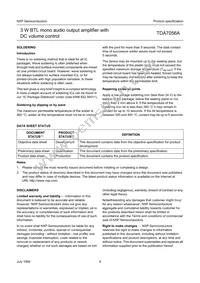 TDA7056A/N2 Datasheet Page 9