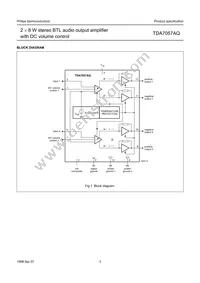 TDA7057AQ/N2 Datasheet Page 3