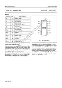 TDA7073AT/N4 Datasheet Page 4