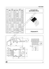 TDA7240AH Datasheet Page 7