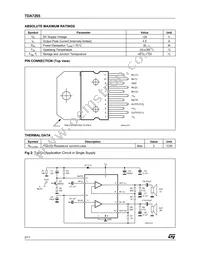 TDA7265A Datasheet Page 2