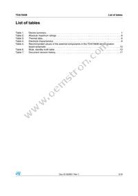 TDA7265B Datasheet Page 3