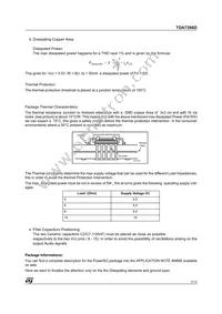 TDA7266D Datasheet Page 7