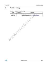 TDA7267T Datasheet Page 9