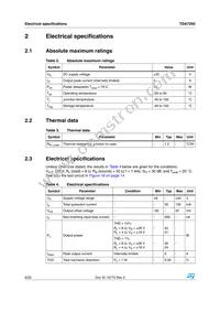 TDA7292 Datasheet Page 6