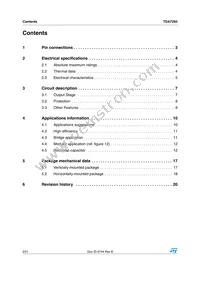 TDA7293HS Datasheet Page 2