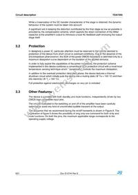 TDA7293HS Datasheet Page 8