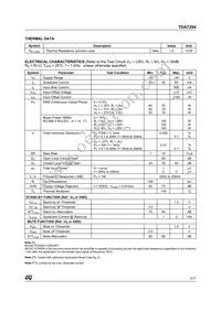 TDA7294HS Datasheet Page 3