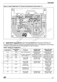 TDA7294S Datasheet Page 5