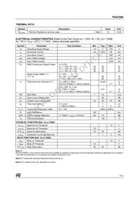 TDA7295 Datasheet Page 3