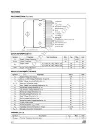 TDA7296S Datasheet Page 2