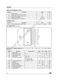TDA7297 Datasheet Page 2