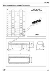 TDA7309D Datasheet Page 11