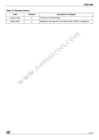 TDA7309D Datasheet Page 13