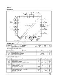 TDA7318D013TR Datasheet Page 2