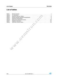 TDA7333NTR Datasheet Page 4