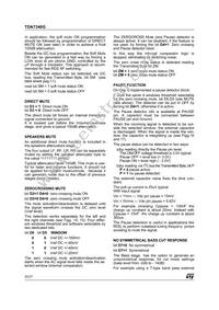 TDA7340G Datasheet Page 20