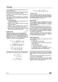 TDA7340G Datasheet Page 22