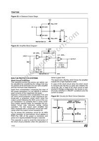 TDA7350 Datasheet Page 14