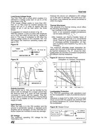 TDA7350 Datasheet Page 15