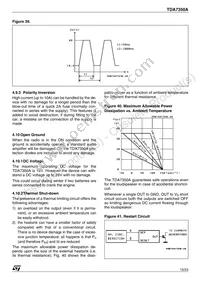 TDA7350A Datasheet Page 15