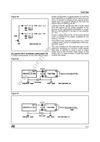 TDA7360HS Datasheet Page 19