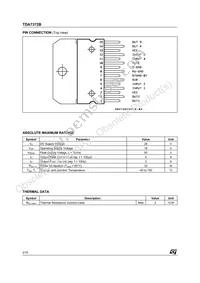 TDA7372B Datasheet Page 2