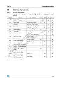 TDA7374BV Datasheet Page 7