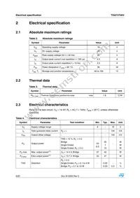 TDA7375AV Datasheet Page 6